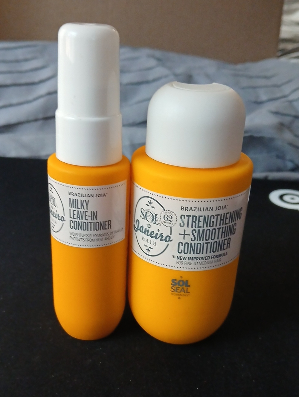 Sol De Janeiro Travel Size Condioner And Leave-in Conditioner NWOB